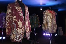 In stage costumes